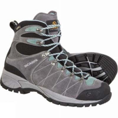 Scarpa Womens R-Evo GTX Boot Smoke/Jade